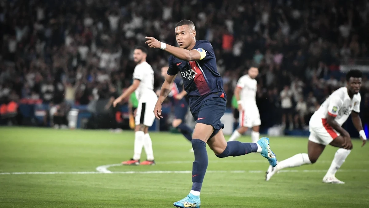 Kylian Mbappe of PSG