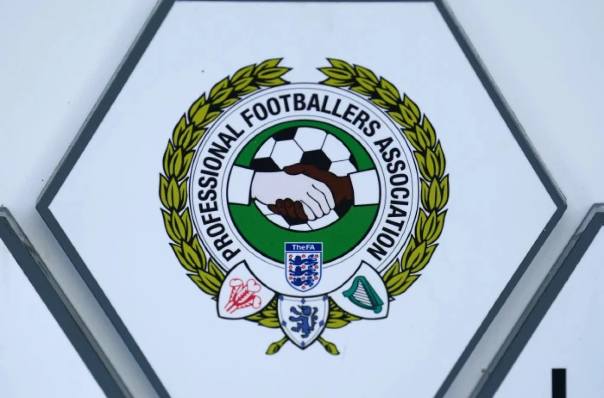 Professional Footballers Association signage at St. George's Park - Sept 2023