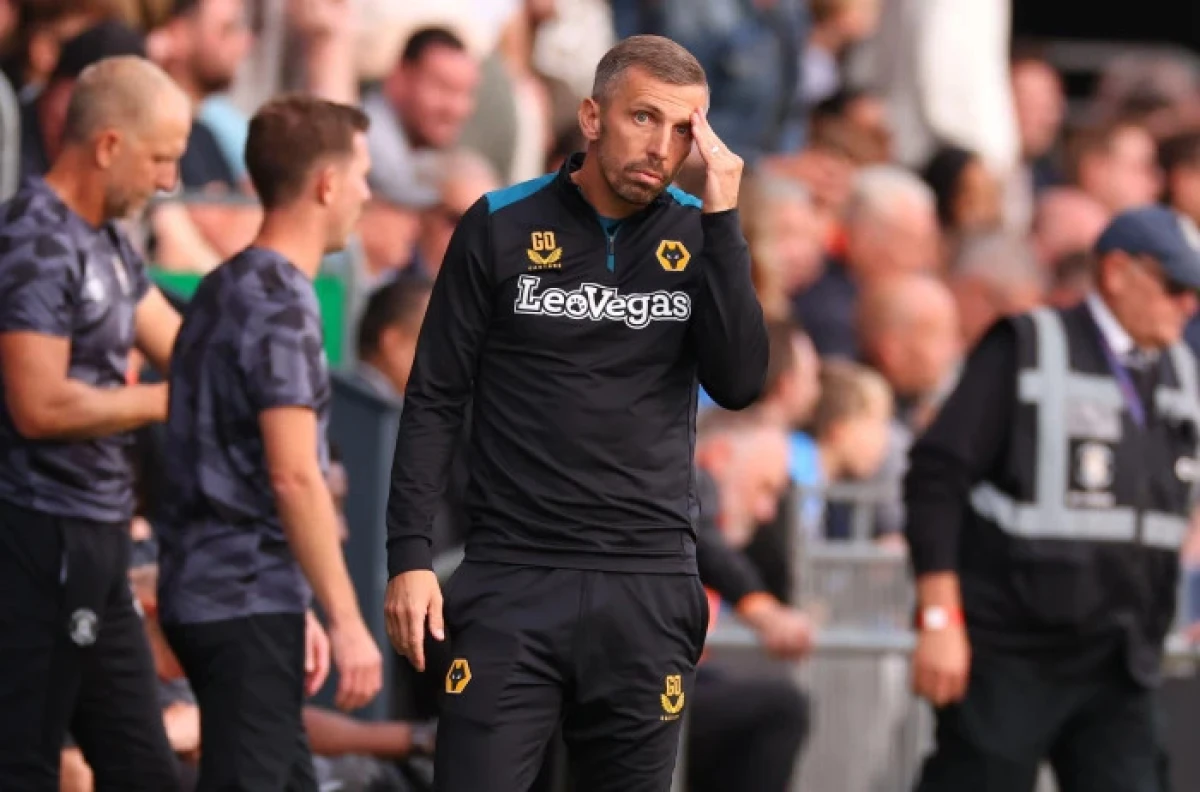 Wolverhampton Wanderers Manager Gary O'Neil reacts after the final whistle in the Premier League - Sept 2023