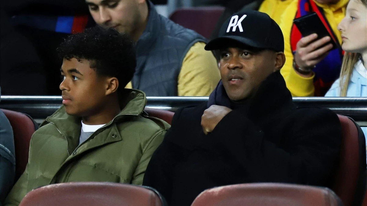 Shane Kluivert and Patrick Kluivert