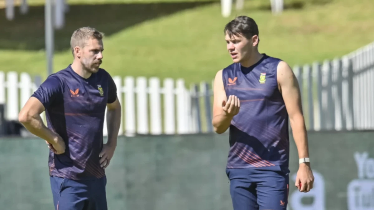 Anrich Nortje and Gerald Coetzee