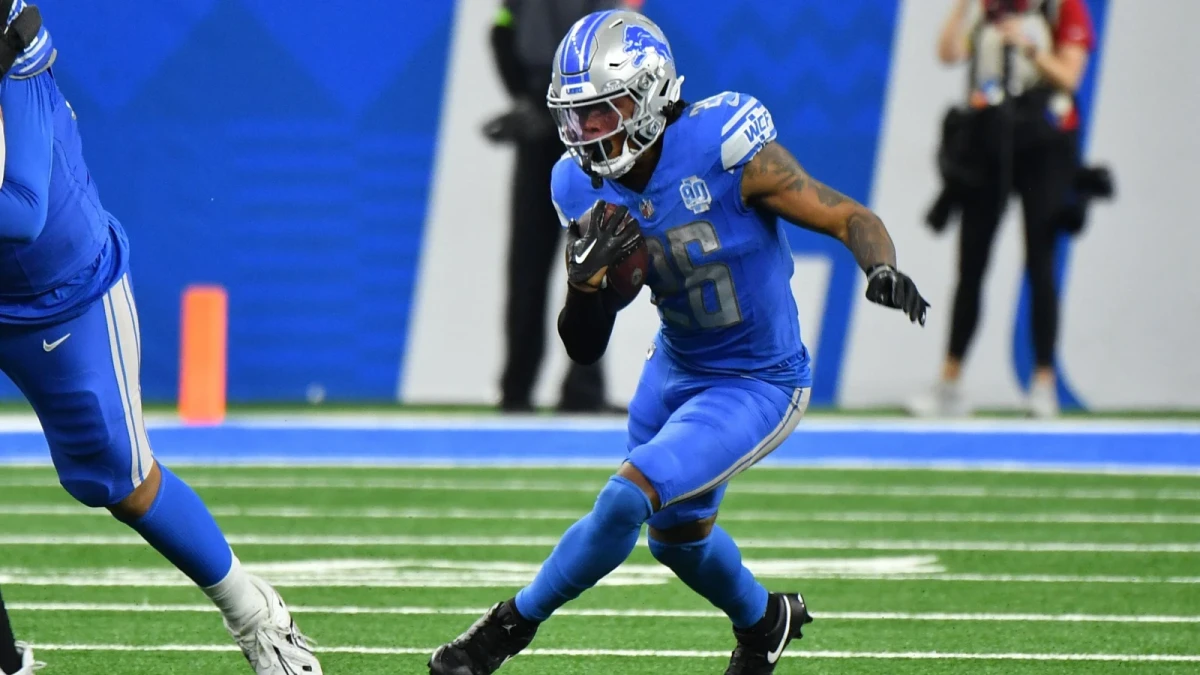 Jahmyr Gibbs of Detroit Lions