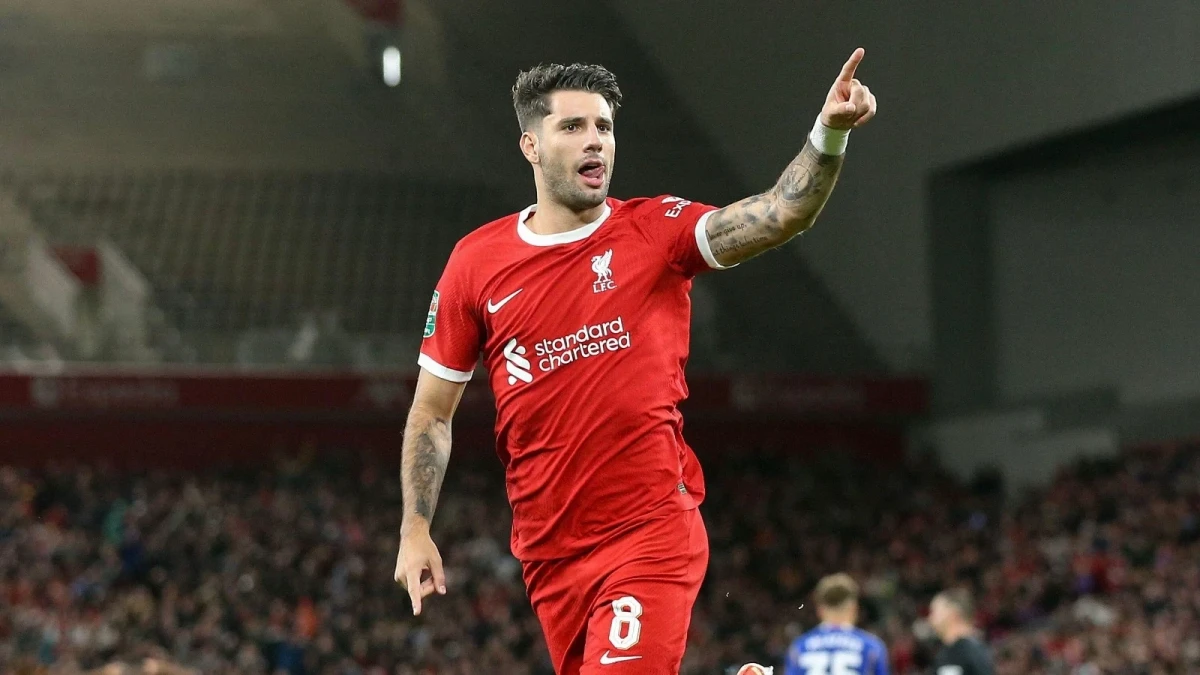 Dominik Szoboszlai of Liverpool