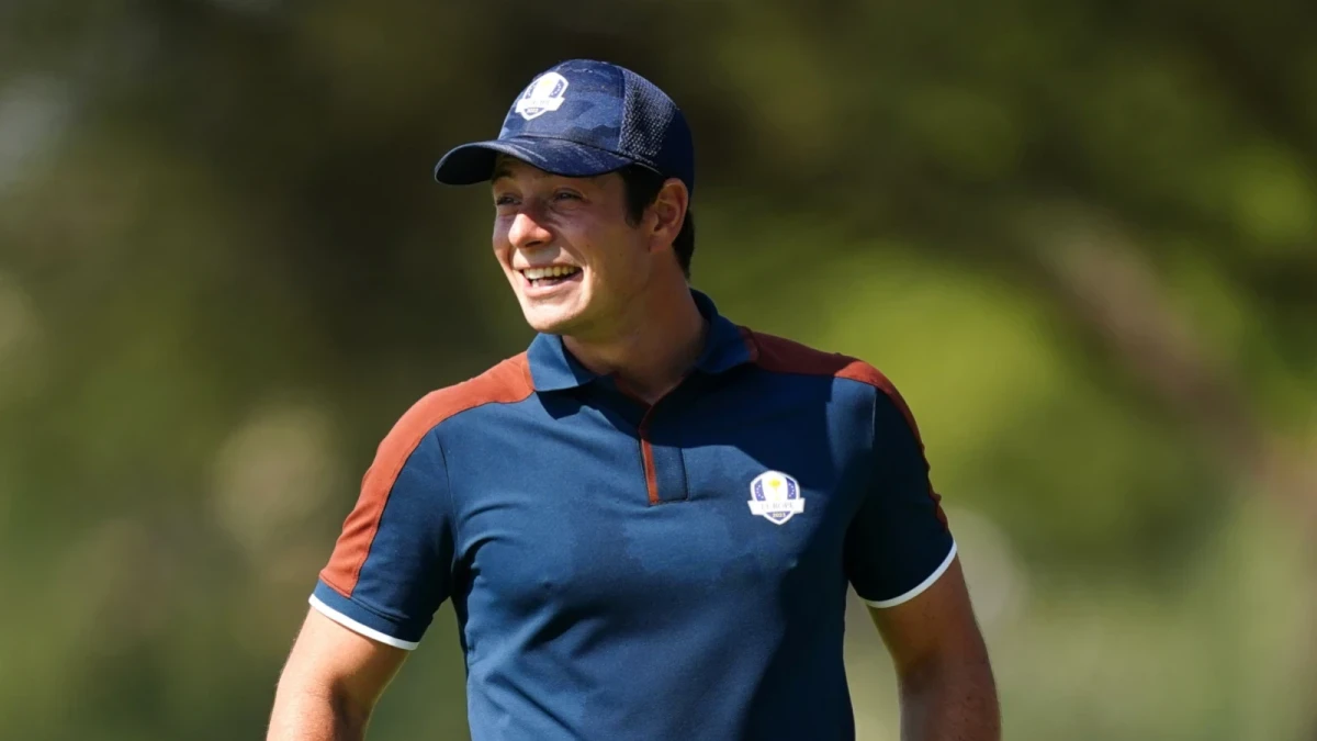 Viktor Hovland Ryder Cup practice - Sep 2023