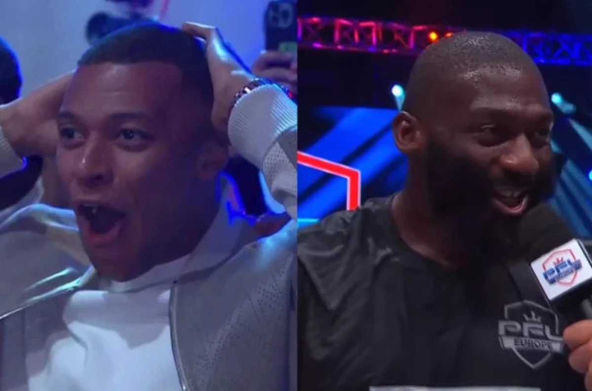 Kylian Mbappe PFL Cedric Doumbe