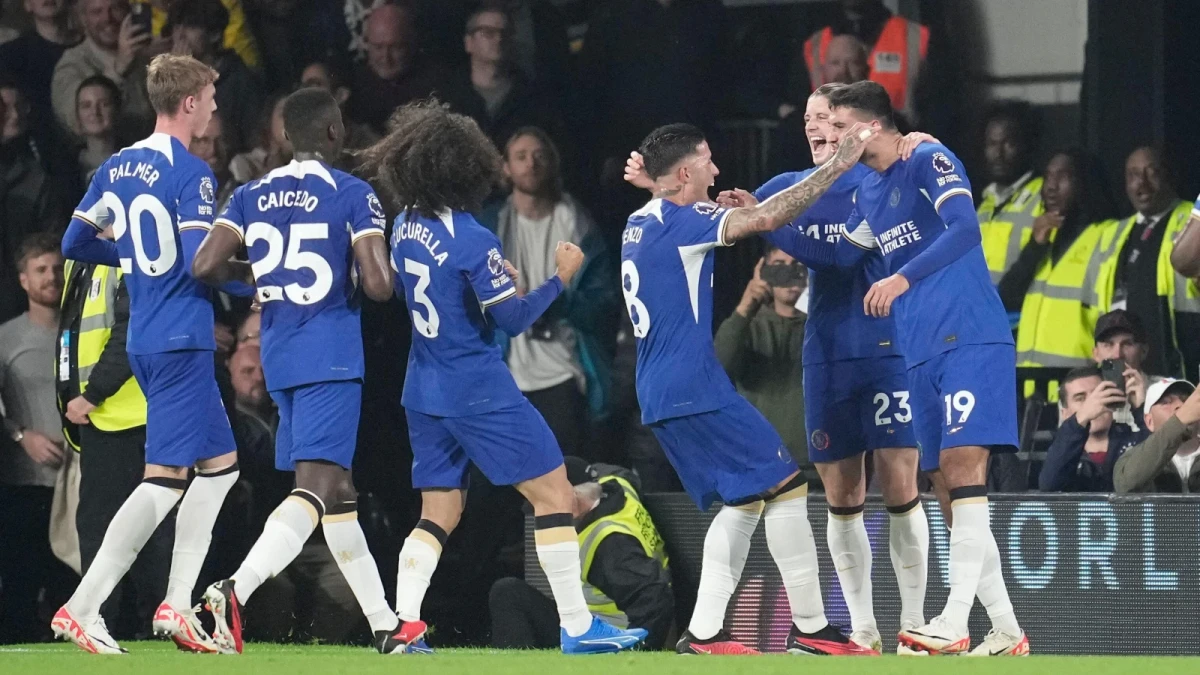 Chelsea's Armando Broja celebrates