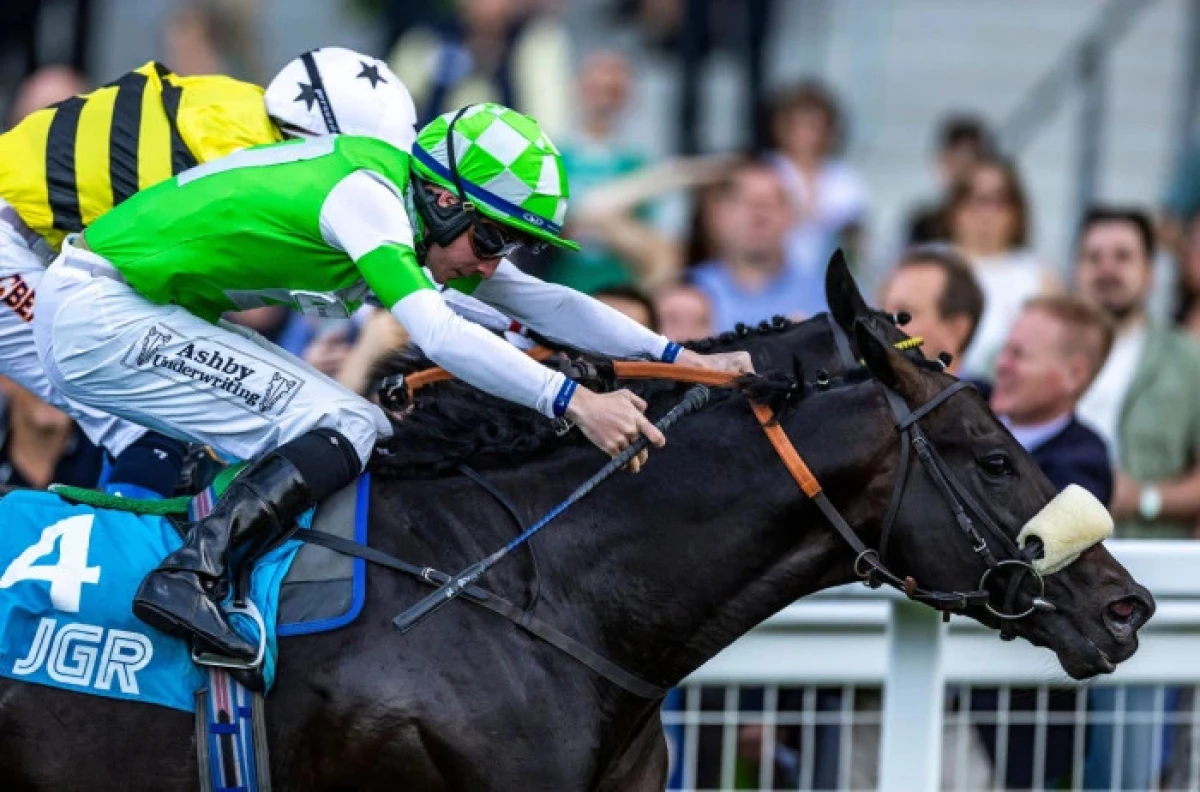 Annaf ridden by jockey Rossa Ryan at Ascot