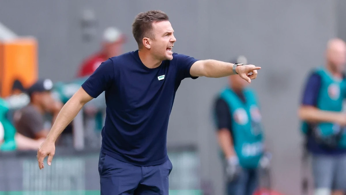 Enrico Maassen of FC Augsburg