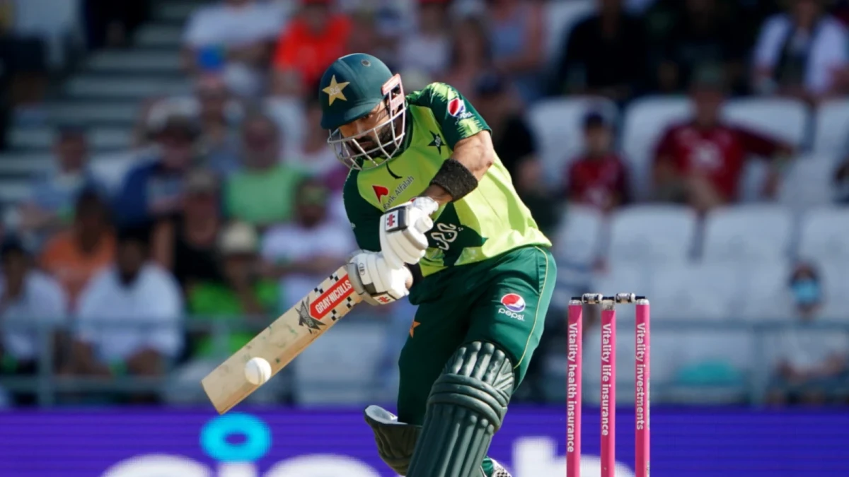 Mohammad Rizwan shot