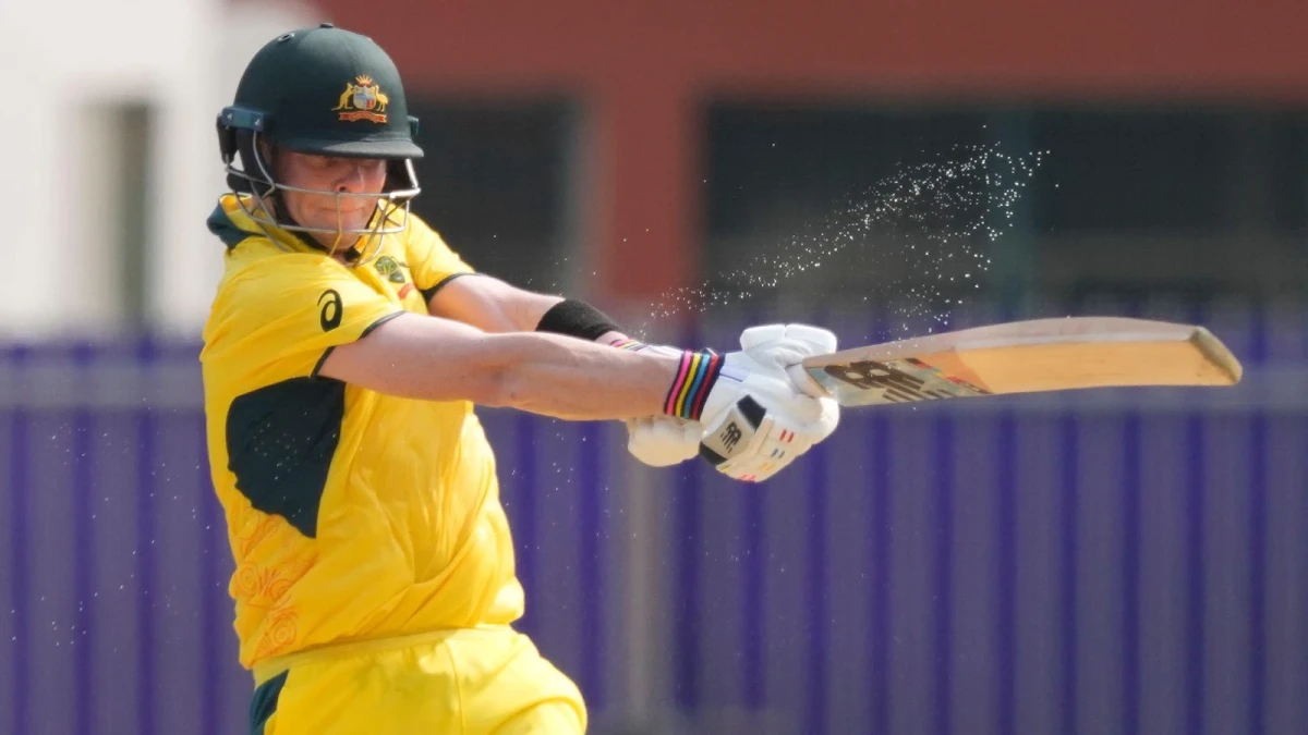 Australia's Steve Smith at 2023 Cricket World Cup
