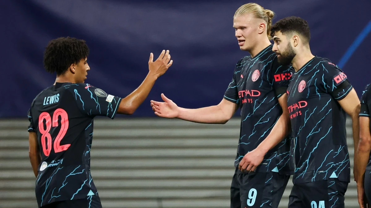 Erling Haaland in the Champions League