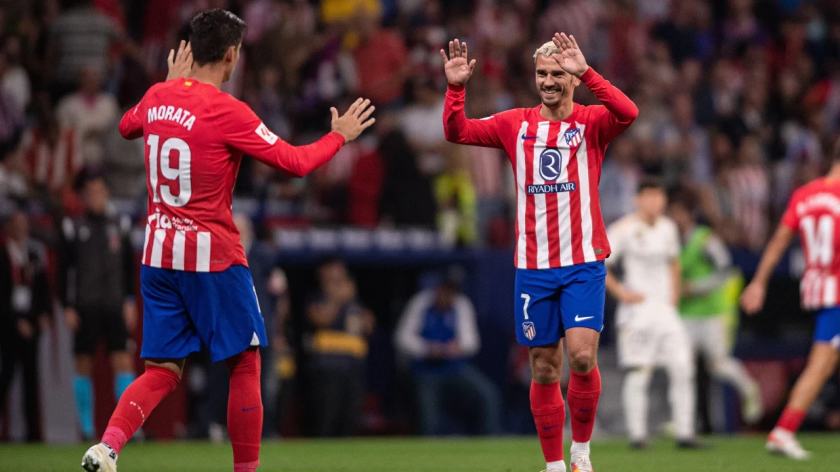Alvaro Morata and Antoine Griezmann
