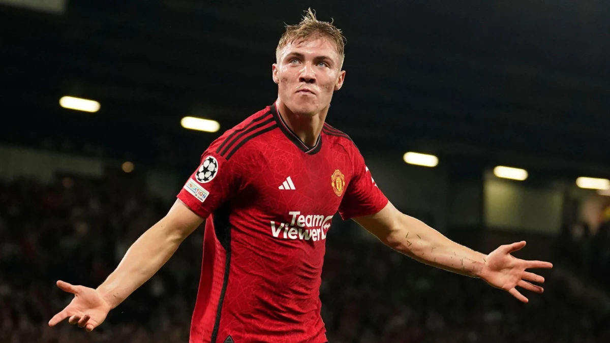 Manchester United's Rasmus Hojlund