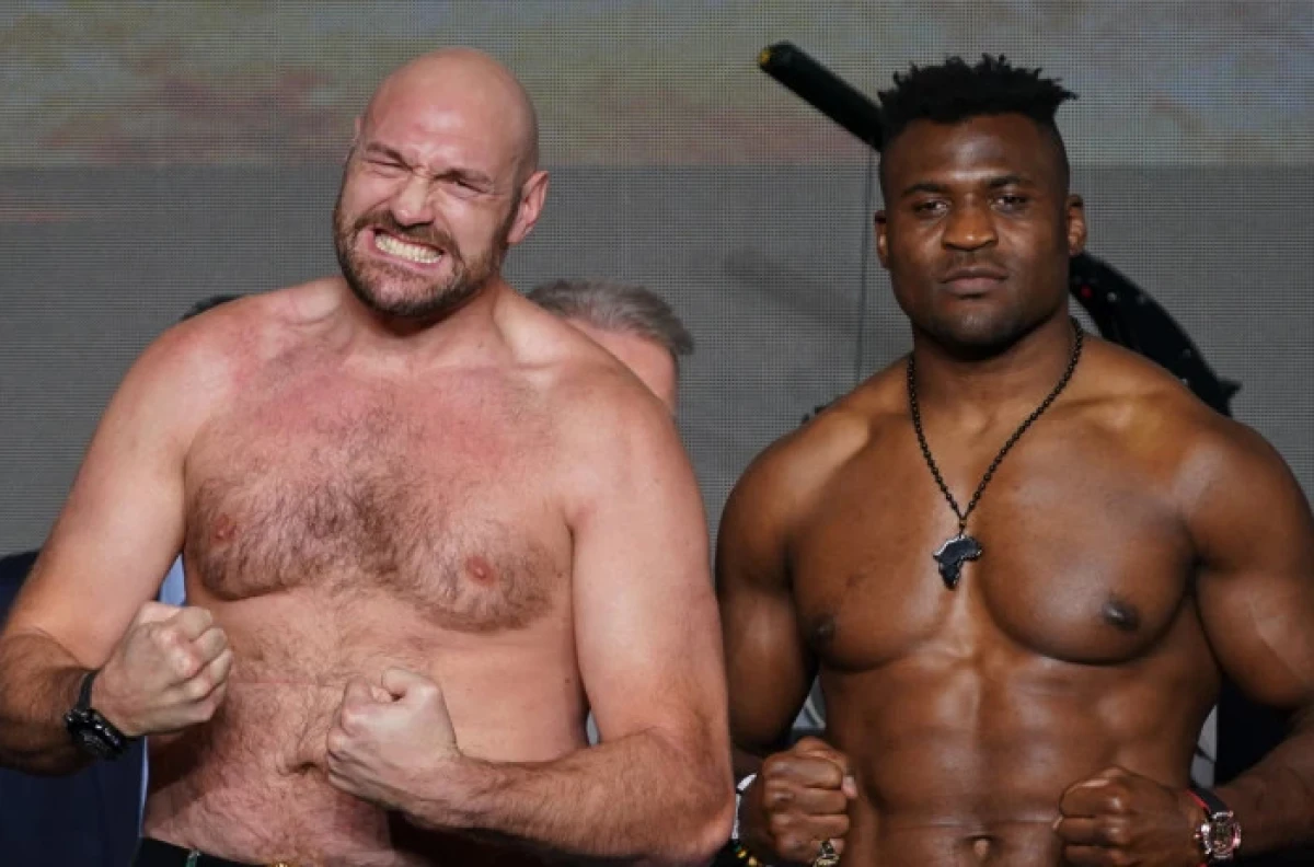 Tyson Fury and Francis Ngannou