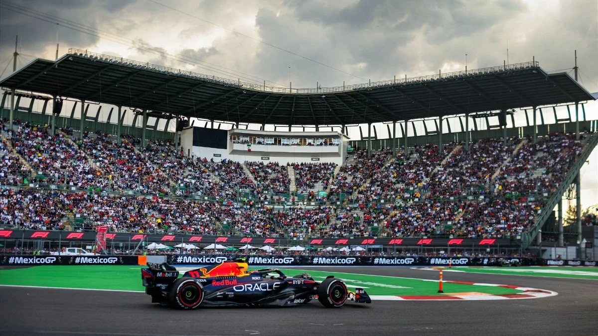 Sergio Perez of Red Bull