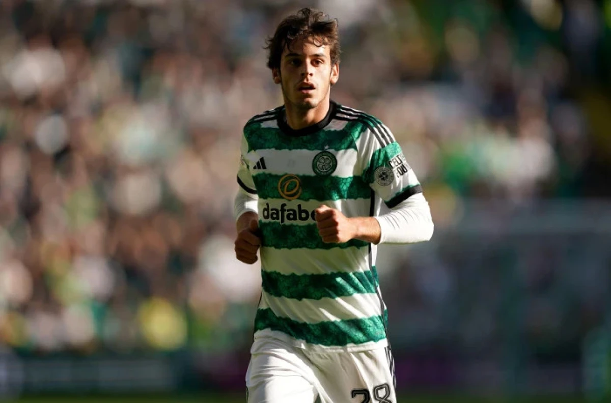 Celtic's Paulo Bernardo who believes he can follow in the footsteps of friend Jota - Oct 2023