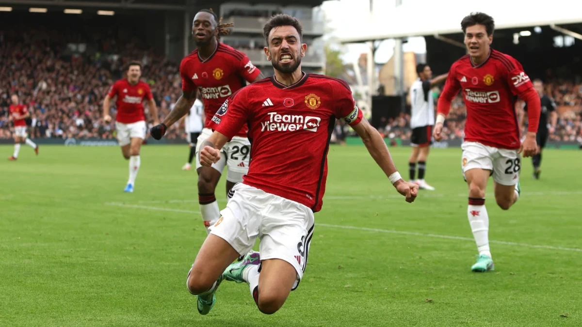 Bruno Fernandes scored the winner for Manchester United