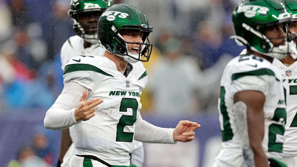 New York Jets quarterback Zach Wilson