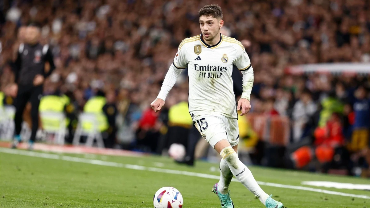 Federico Valverde of Real Madrid