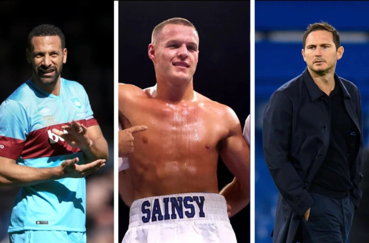 Jimmy Sains, Rio Ferdinand, Frank Lampard