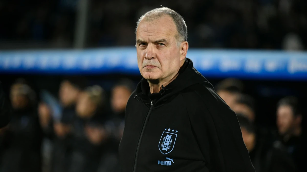 Uruguay coach Marcelo Bielsa