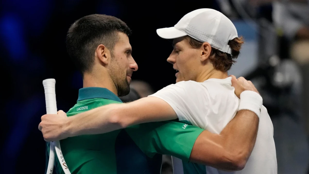 Jannik Sinner v Novak Djokovic