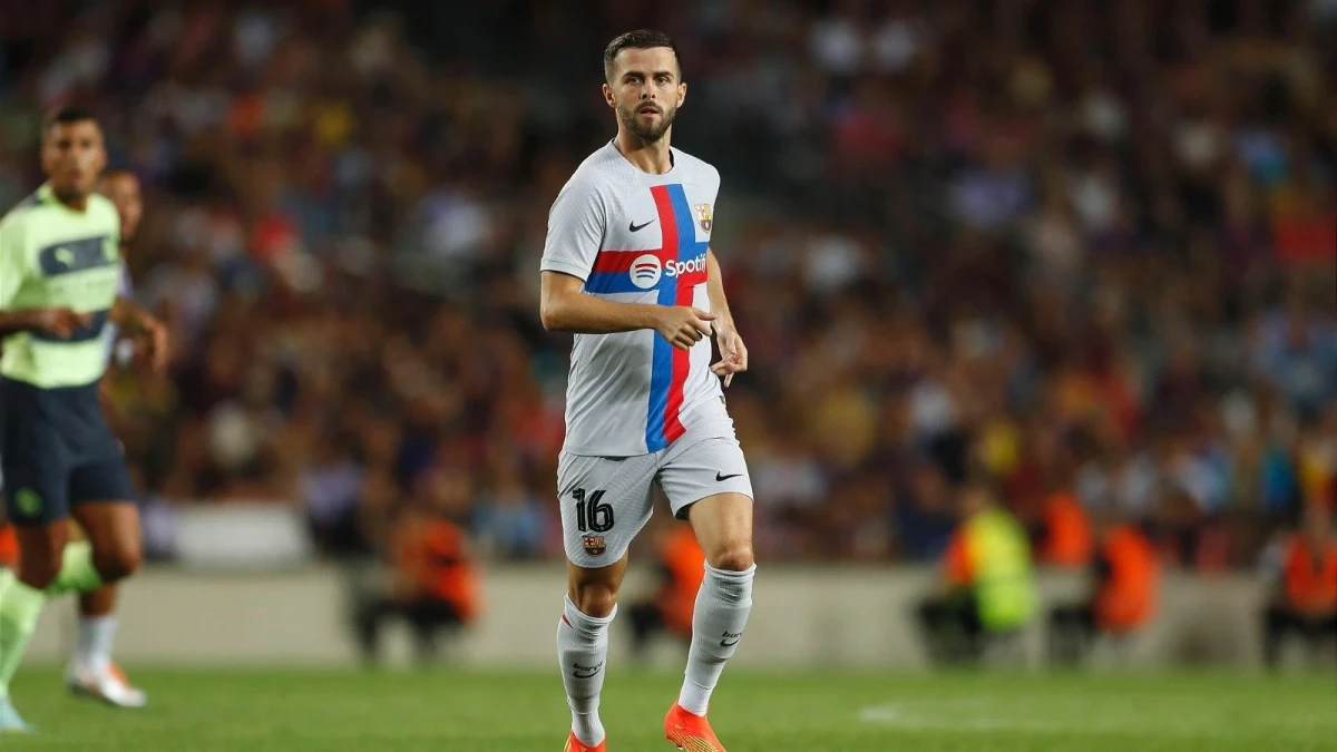Miralem Pjanic in his Barcelona days.