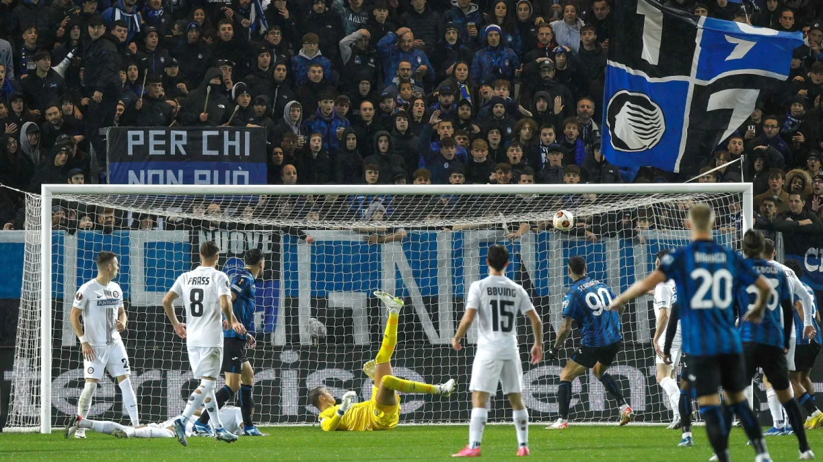 Berat Djimsiti scores for Atalanta