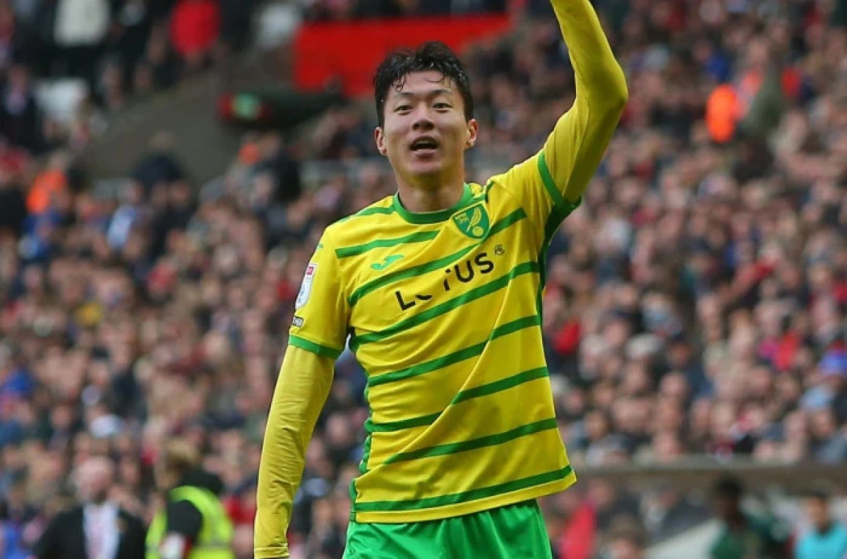 Norwich City's Hwang Ui-Jo