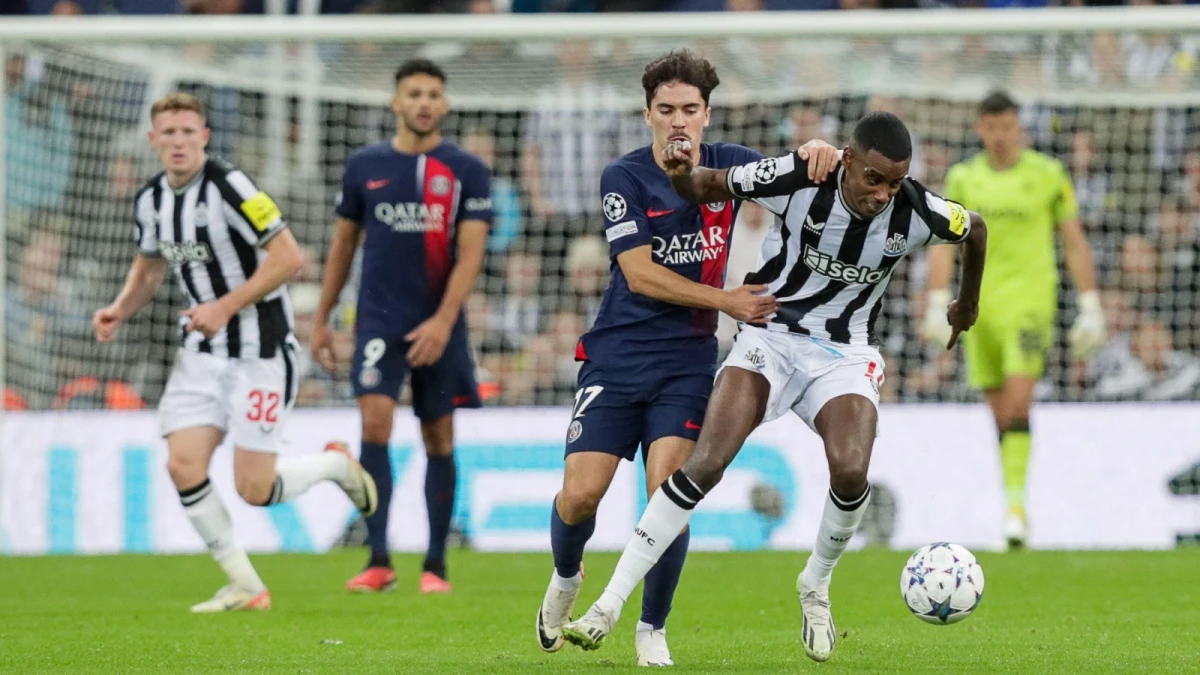 Vitinha and Alexander Isak