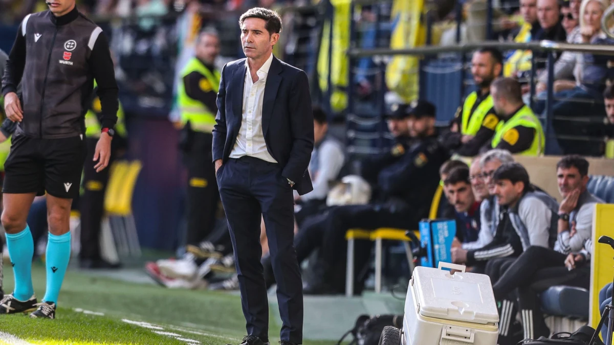Villarreal head coach Marcelino Garcia