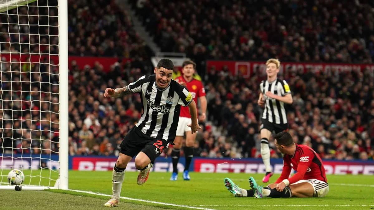 Newcastle beat Man Utd 3-0 in the Carabao Cup