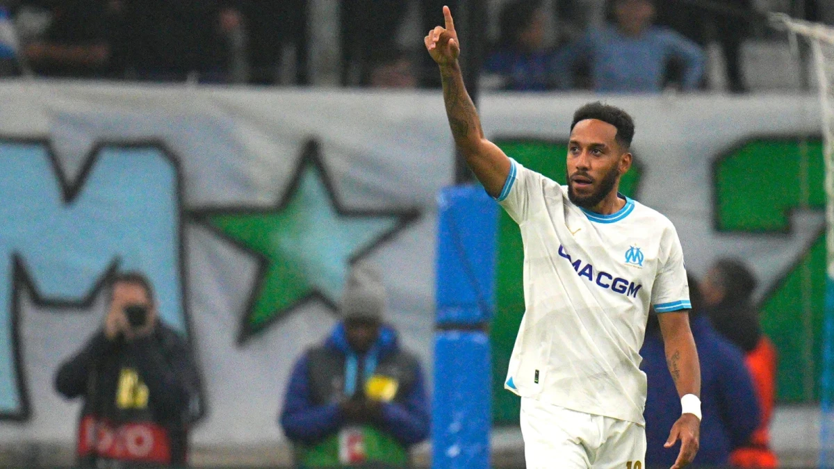 Pierre-Emerick Aubameyang of Marseille