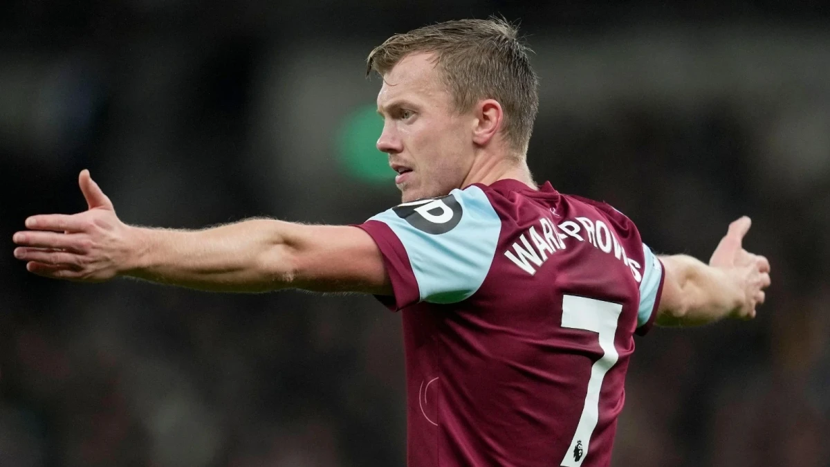 James Ward-Prowse of West Ham scored