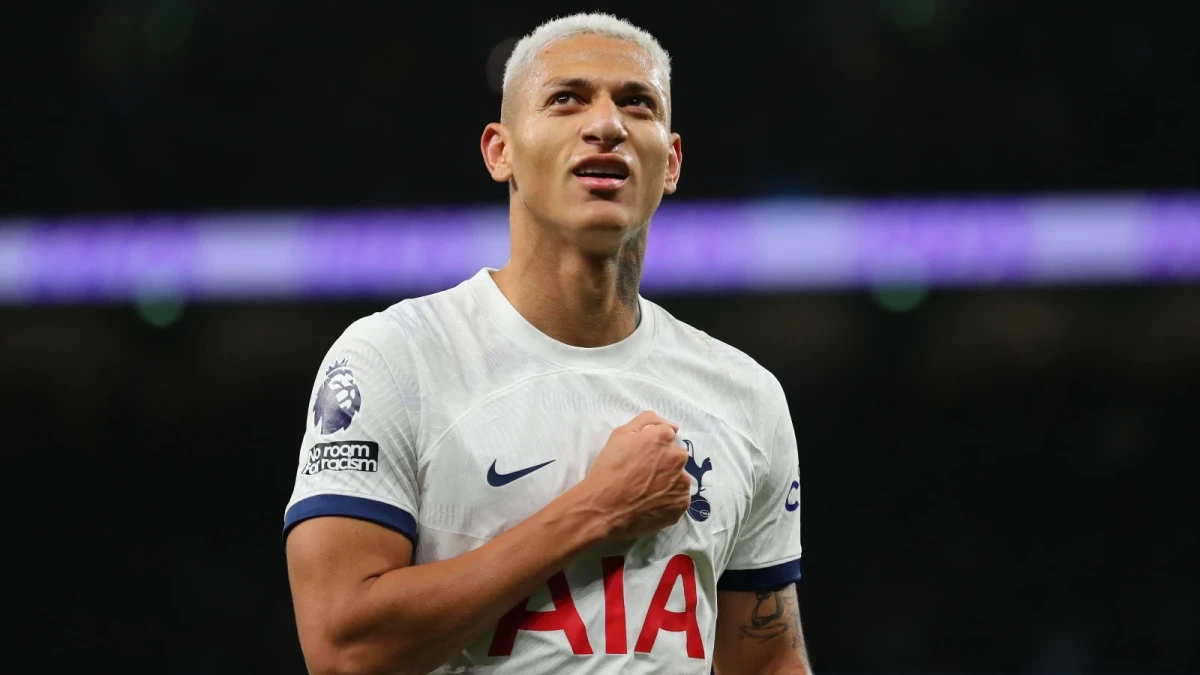 Richarlison of Tottenham Hotspur