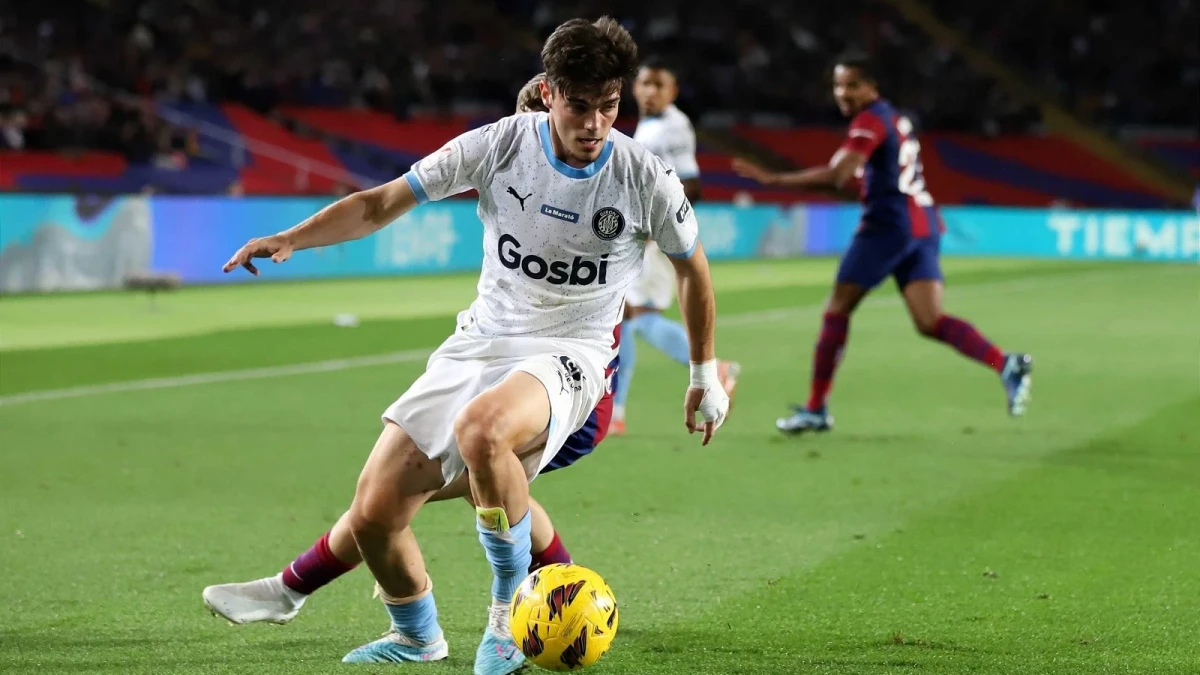 Miguel Gutierrez of Girona FC