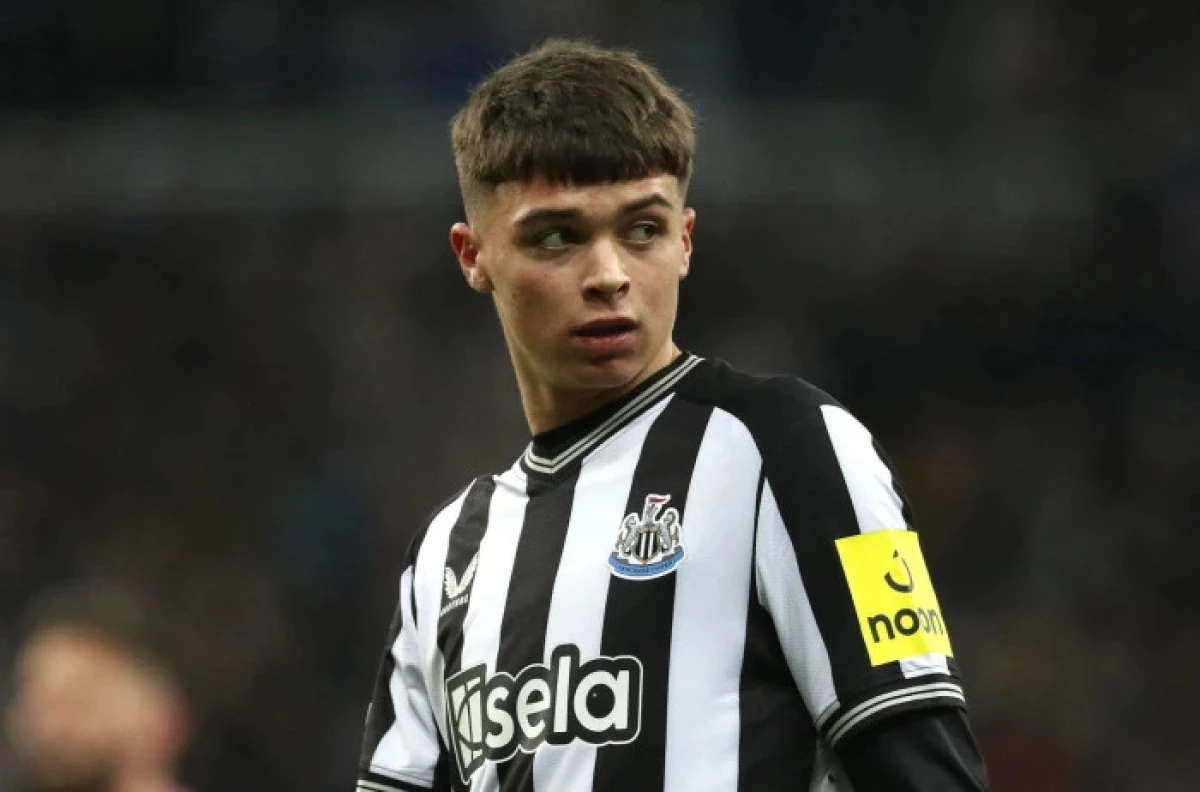 Lewis Miley of Newcastle United