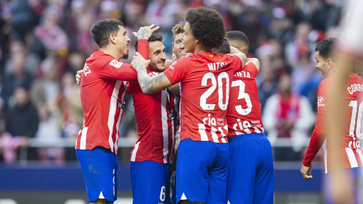 Atleti celebrate