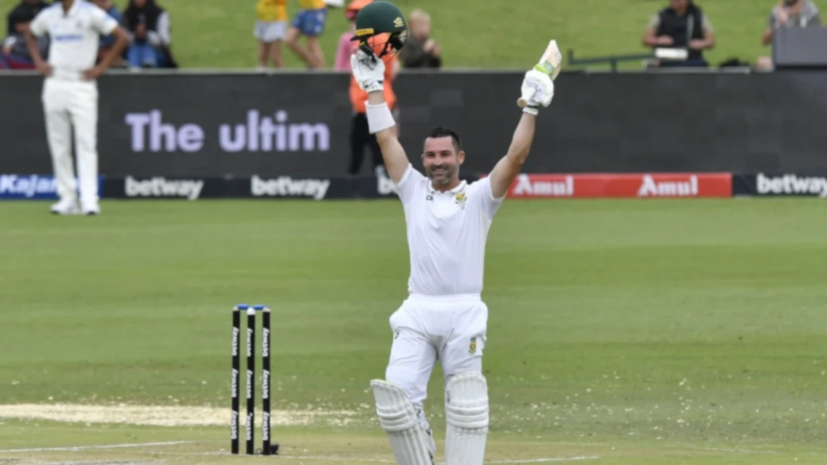 Dean Elgar Test century