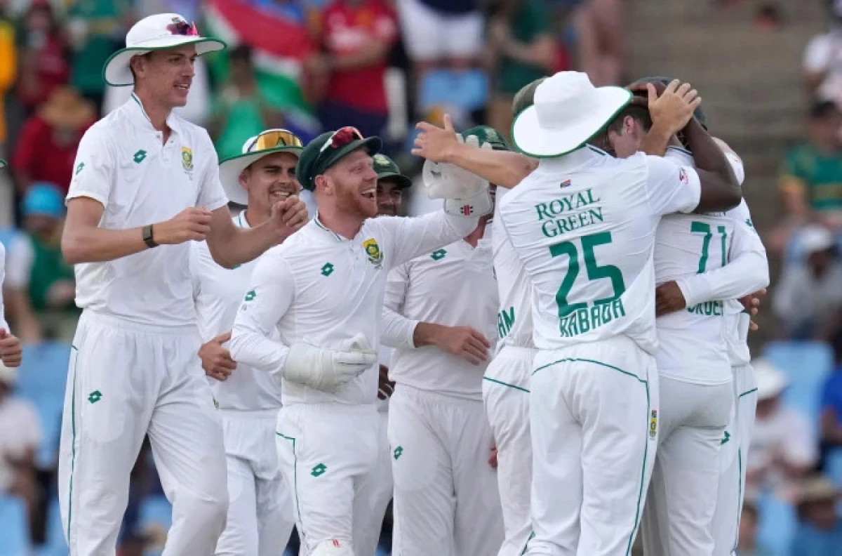Proteas celebrate