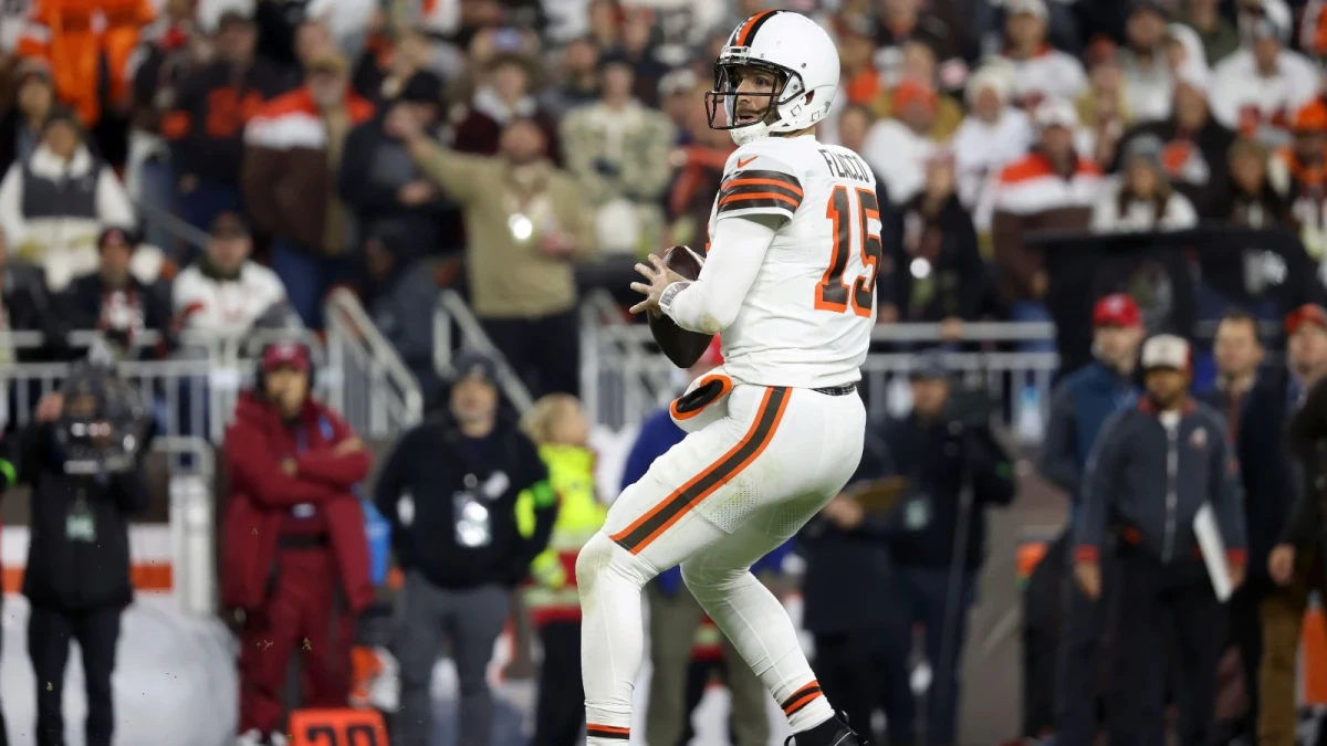 Cleveland Browns quarterback Joe Flacco