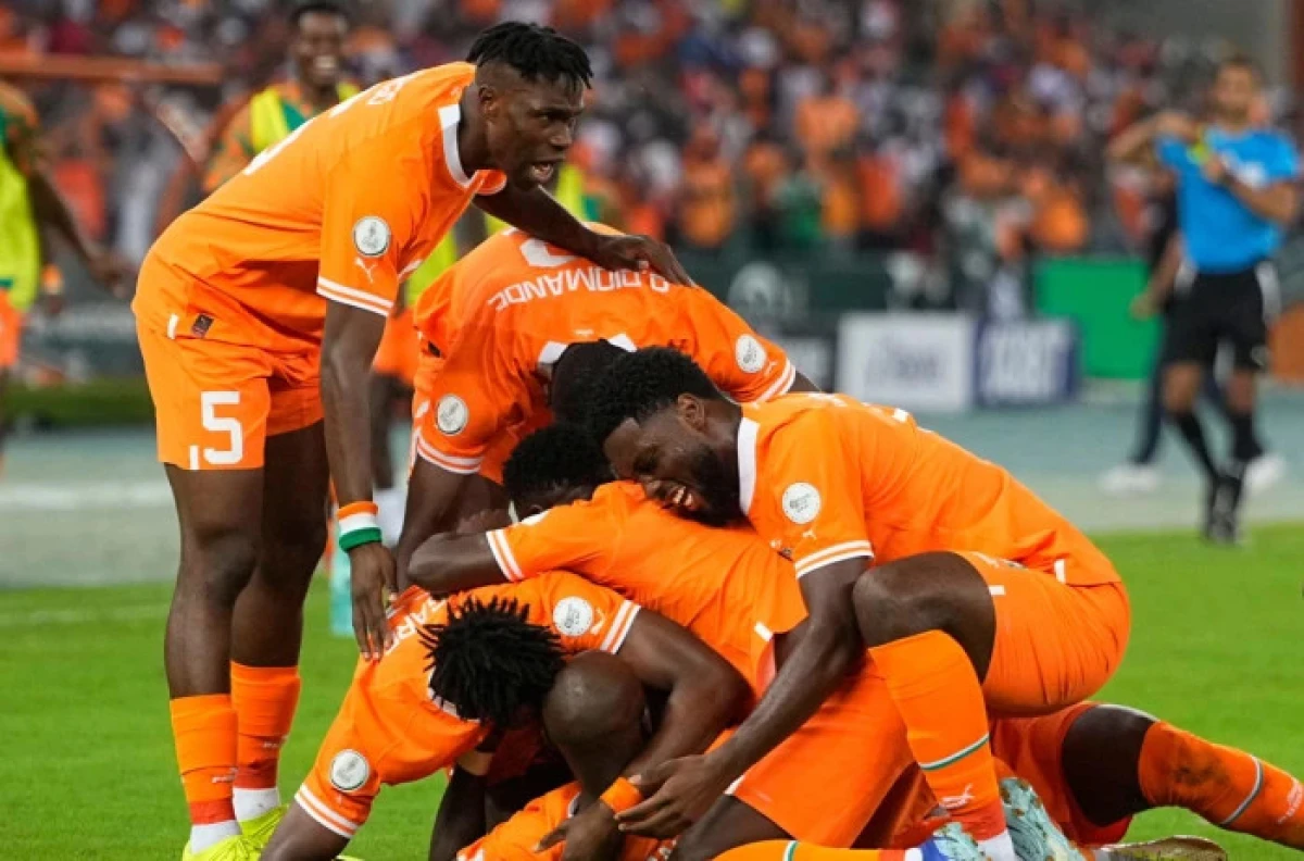 Seko Mohamed Fofana for Ivory Coast at AFCON