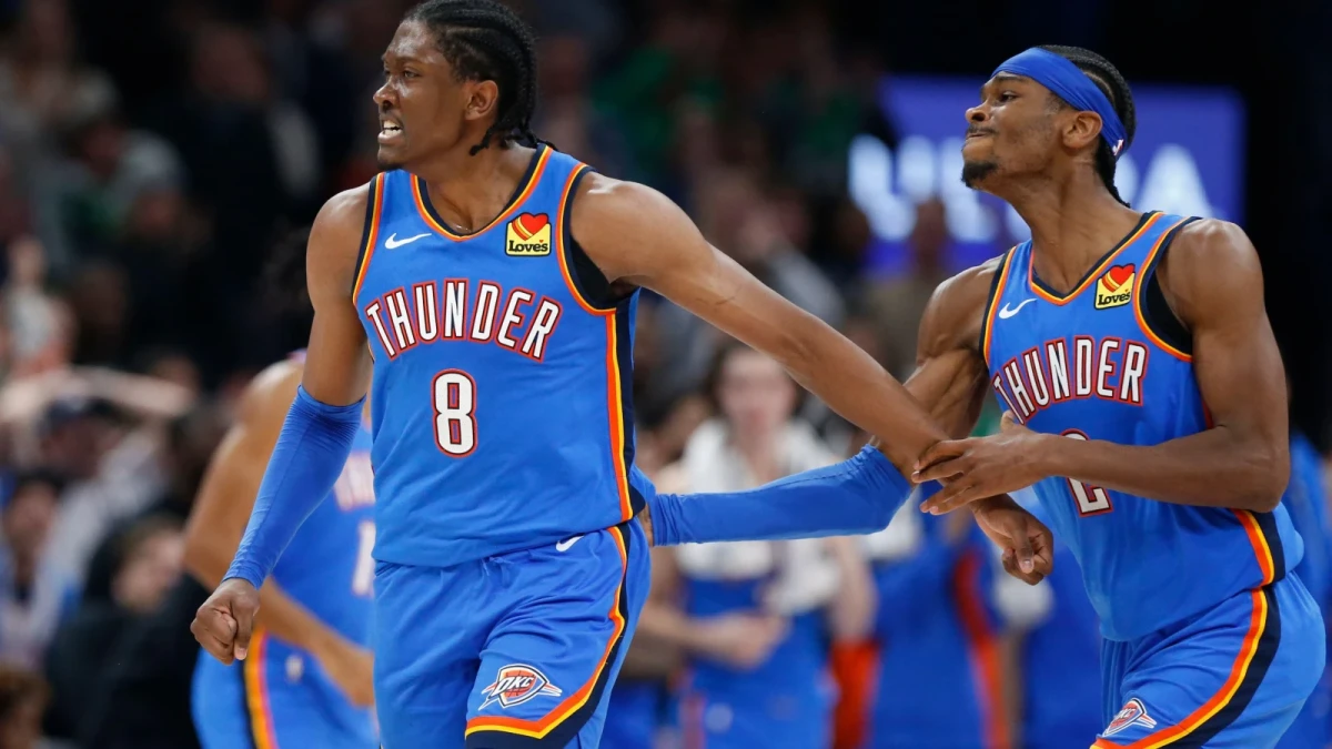 Shai Gilgeous Alexander and Jalen Williams