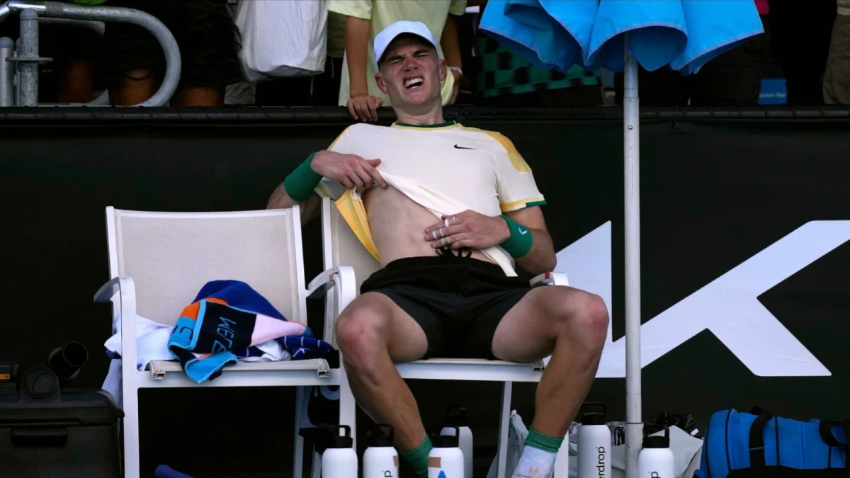 Jack Draper at the Australian Open