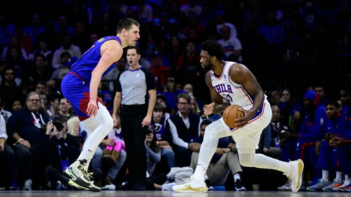 Nikola Jokic and Joel Embiid