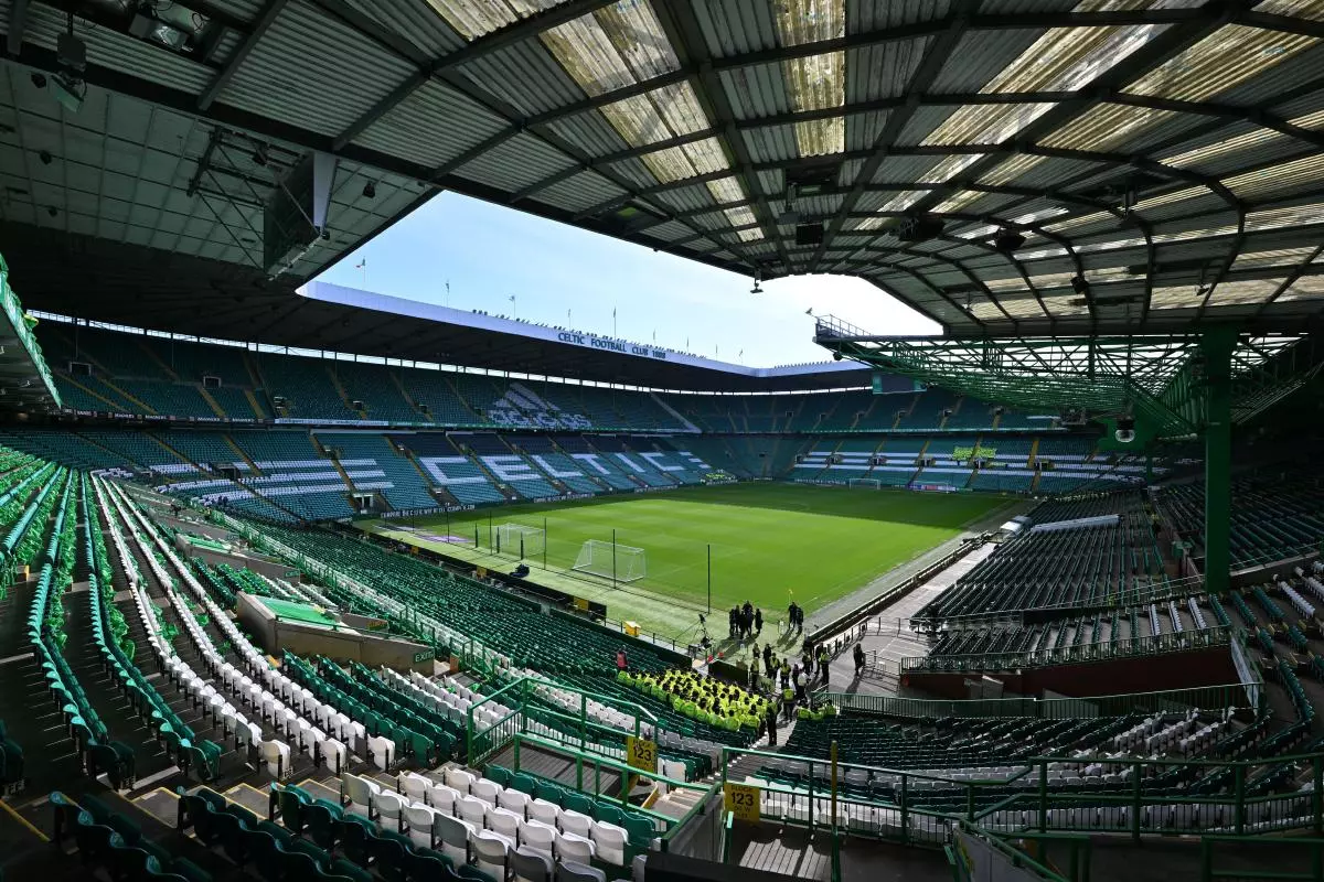 A general view of Celtic Park before the cinch Premiership match between Celtic and Rangers - April 2023