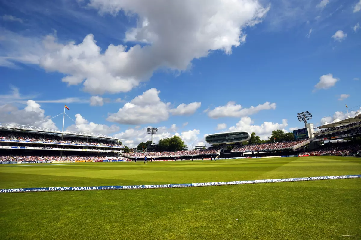 A general view of Lord's Cricket ground during the pro 40 final between the Sussex Sharks and Hampshire Hawks - June 2023