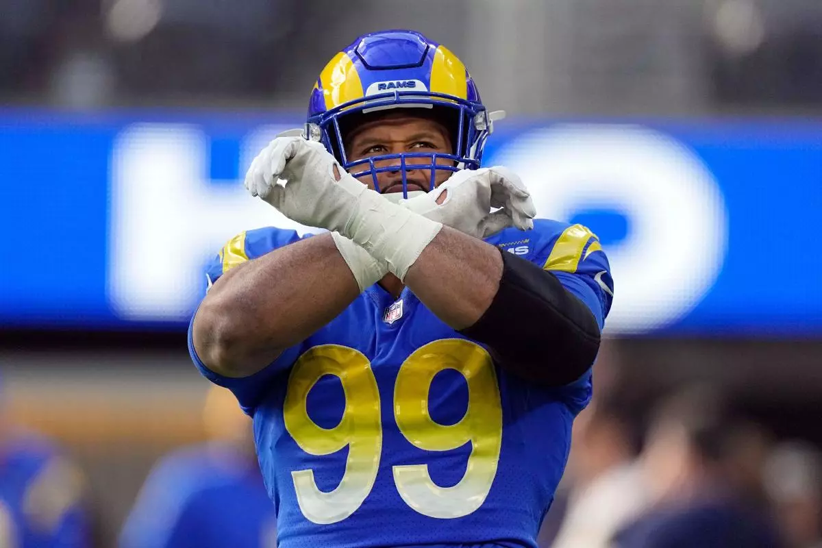 Aaron Donald La Rams