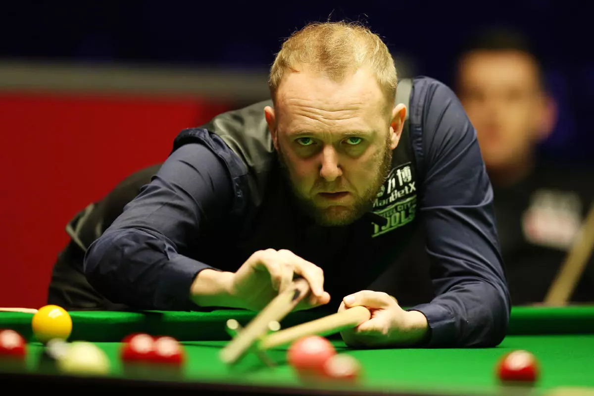 Adam Duffy during his 2nd round match