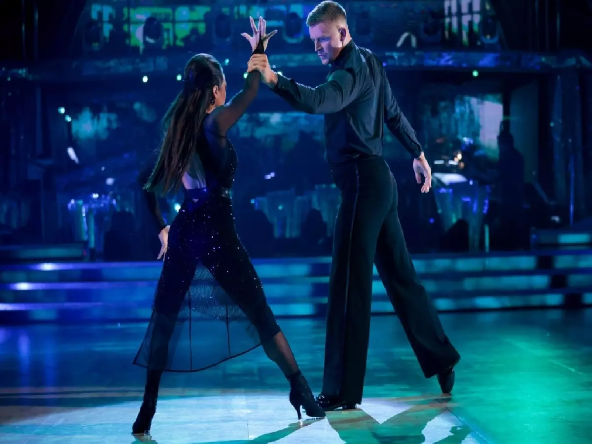 Adam Peaty Katya Jones Strictly week four